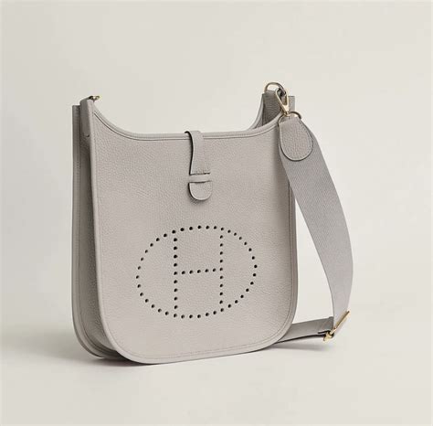 hermes evelyn large handbag beton|Hermès Evelyne PM .